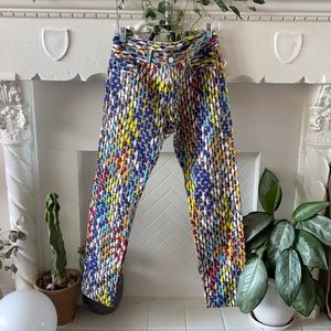 Simon Miller Tire Track Print Denim Set